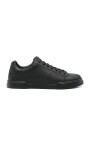 baskets-noires-lacets-semelle-plate