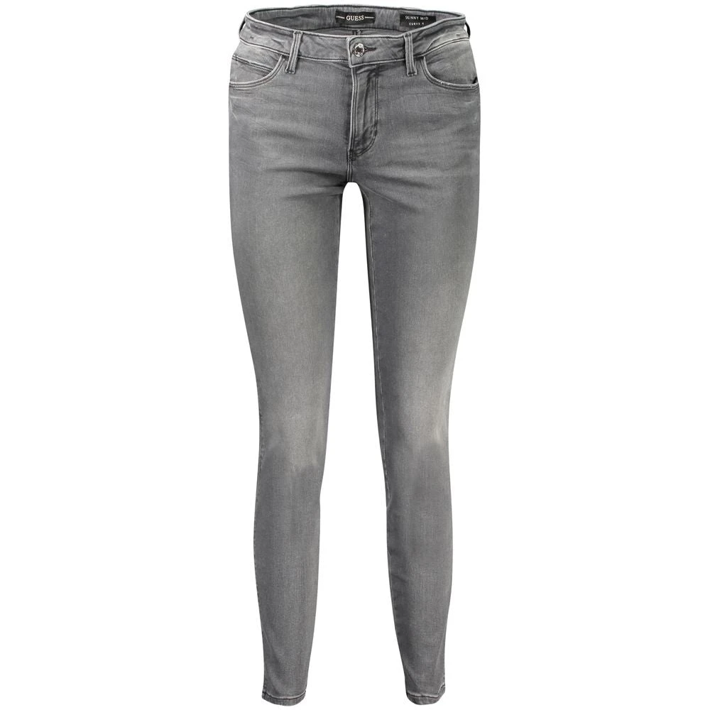 Guess Grijze Katoenen Reborn Denim Jeans Gray Dames