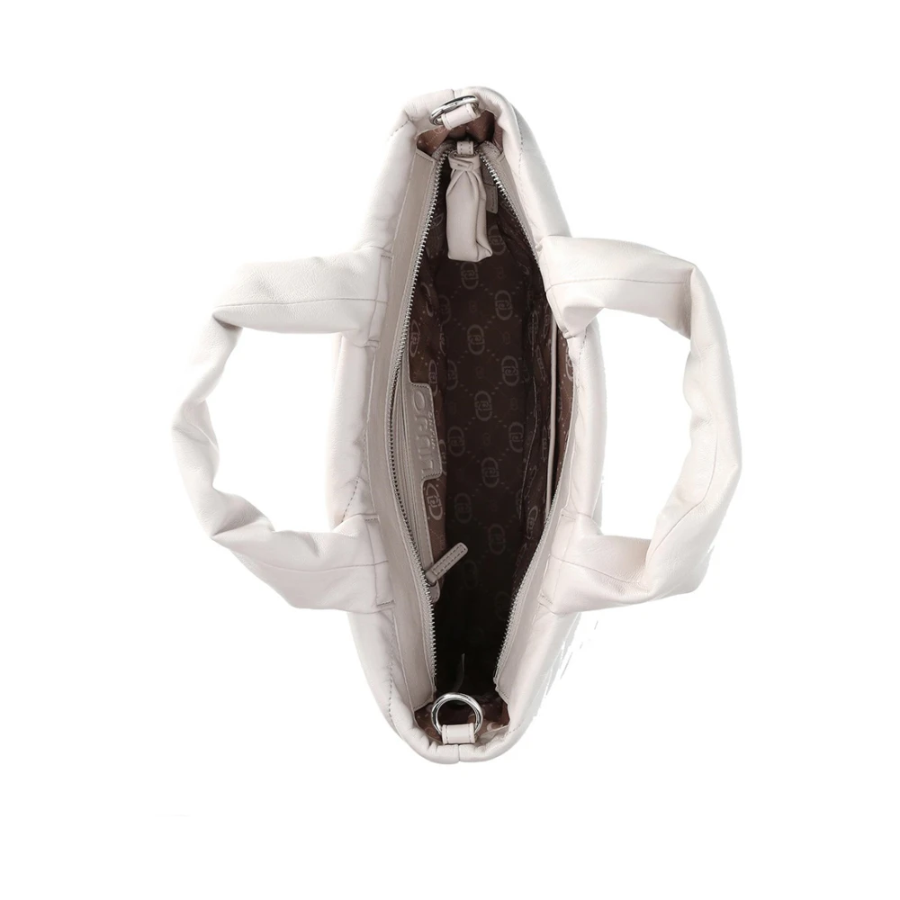 Liu Jo Elegante beige handtas met gouden details Beige Dames
