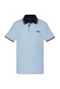 polo-manches-courtes-bleu