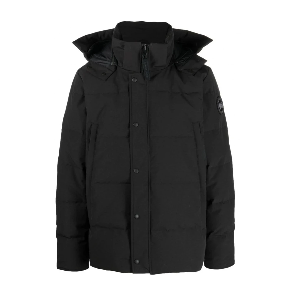 Canada Goose Wyndham Parka Black Label Black Heren