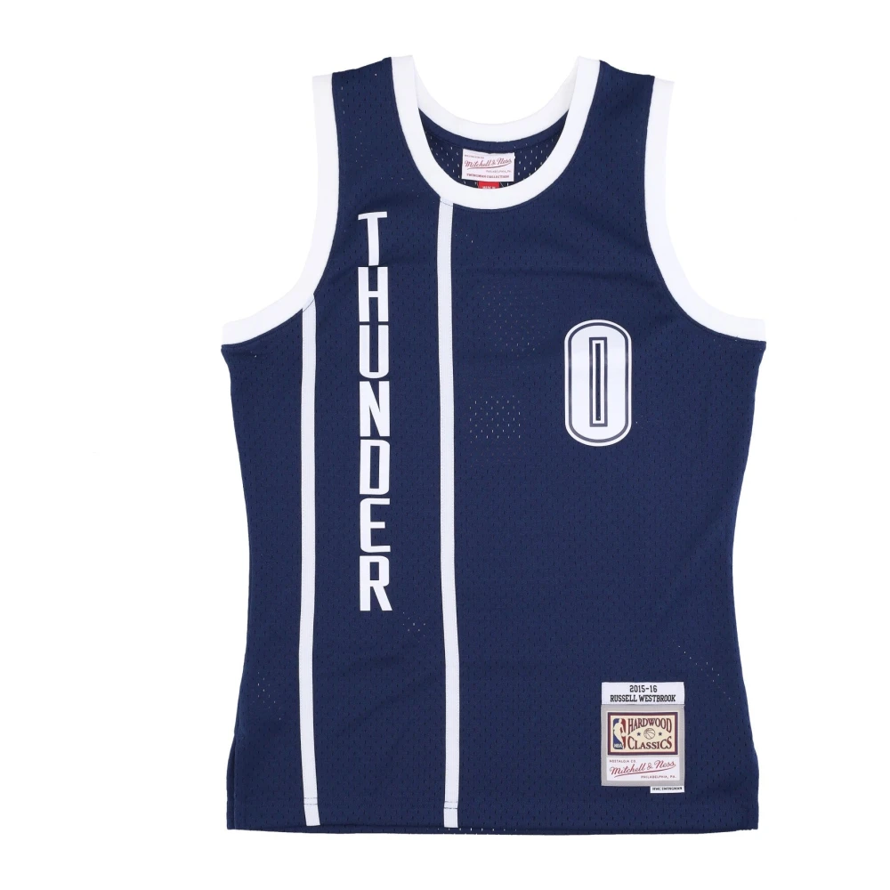 Mitchell & Ness Westbrook NBA Swingman Tank Top Blue Heren