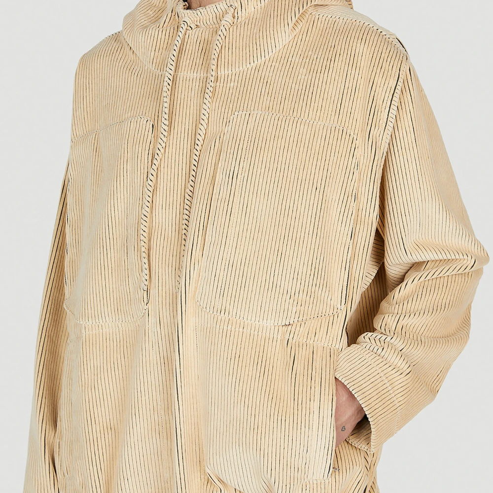 Ranra Sweatshirts Hoodies Beige Heren