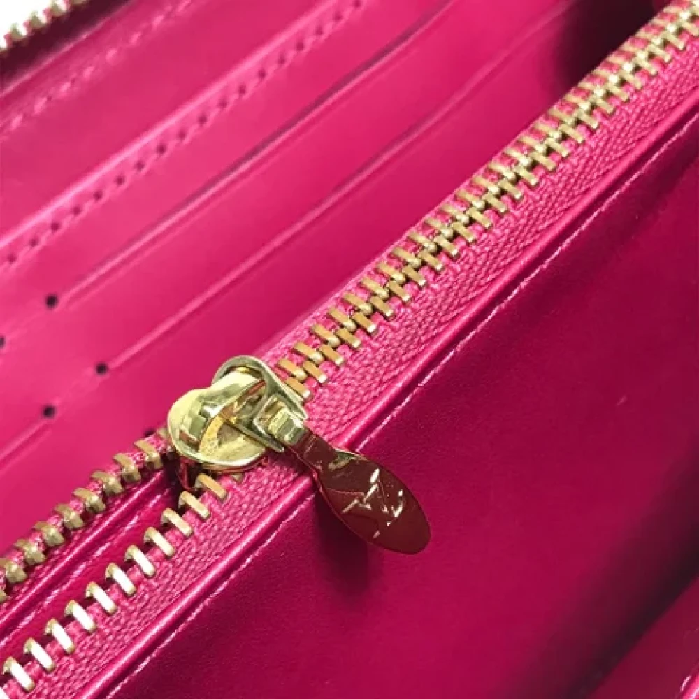 Louis Vuitton Vintage Pre-owned Leather wallets Pink Dames