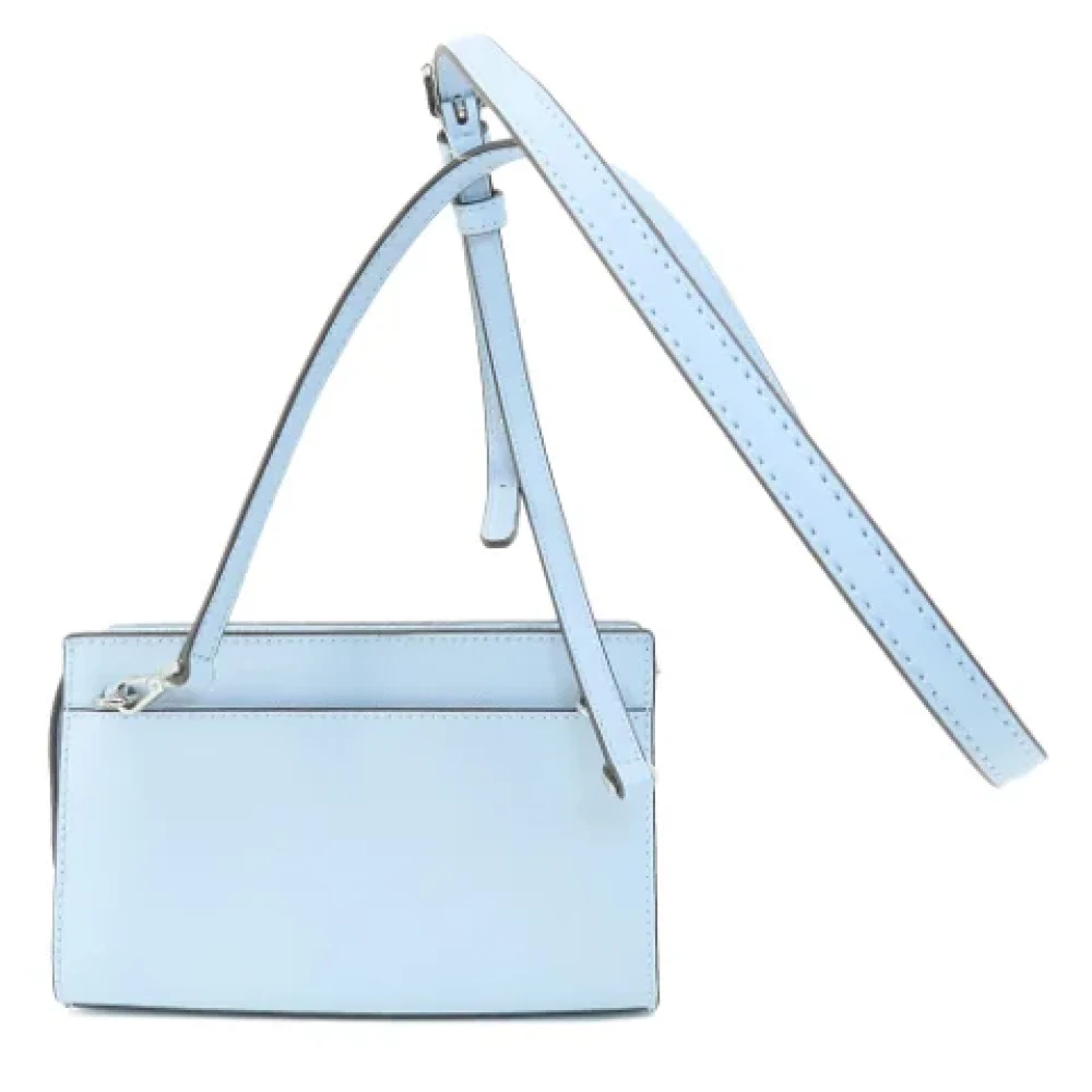 Michael Kors Pre-owned Fabric shoulder-bags Blue Dames