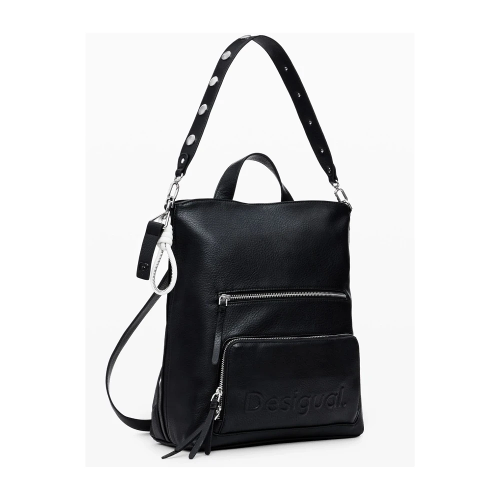 Desigual Stijlvolle Rugzak Black Dames