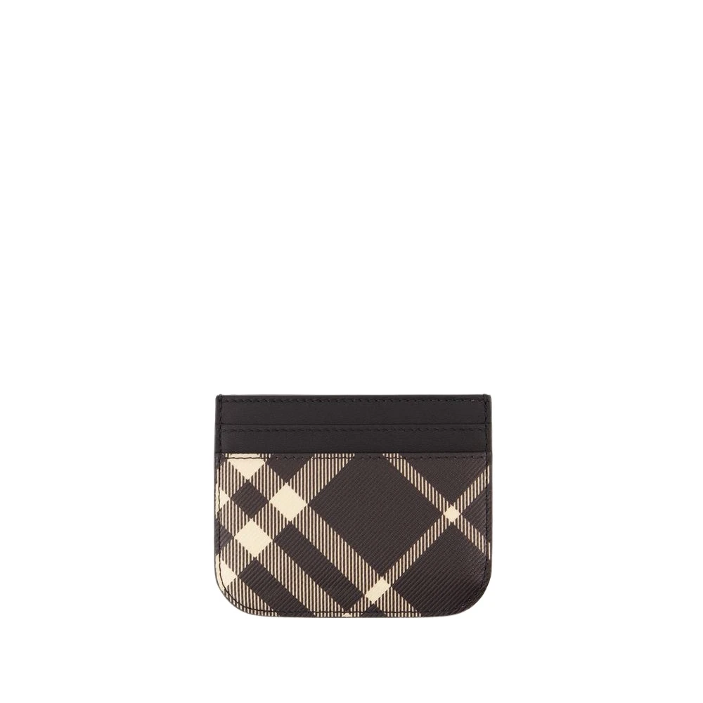 Burberry Synthetisch Leren Kaarthouder Zwart Black Dames