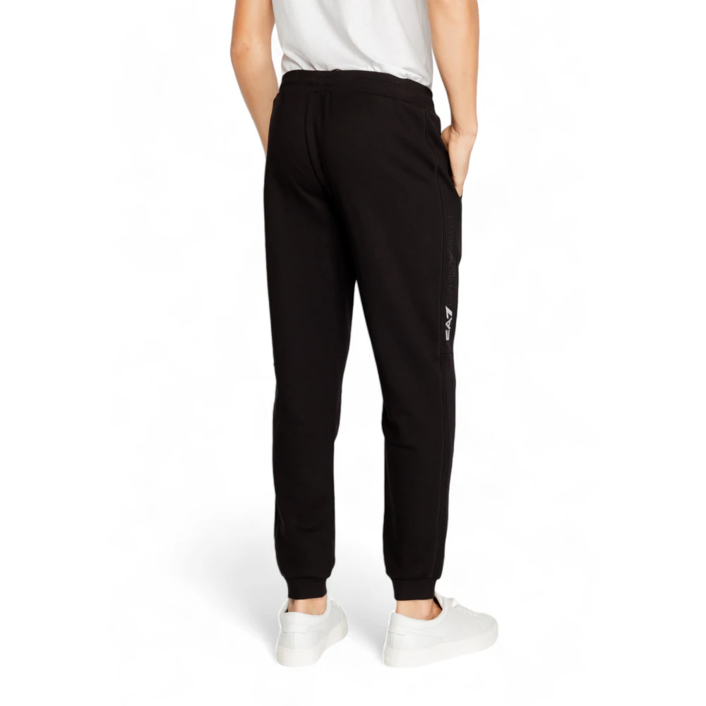 Emporio Armani EA7 Herenbroek Herfst Winter Collectie Black Heren