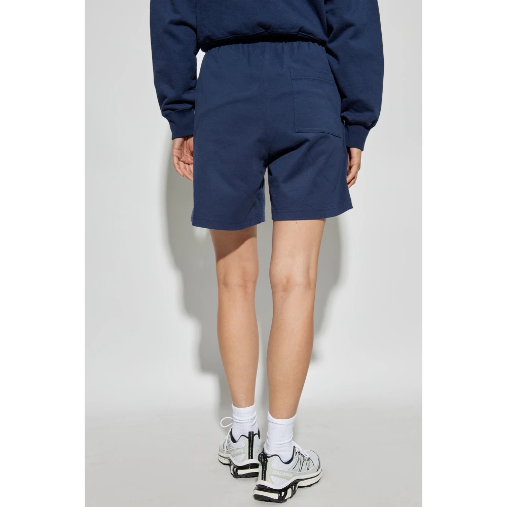 Sporty & Rich Shorts uit de 47 & The New York Yankees collectie Blue Unisex