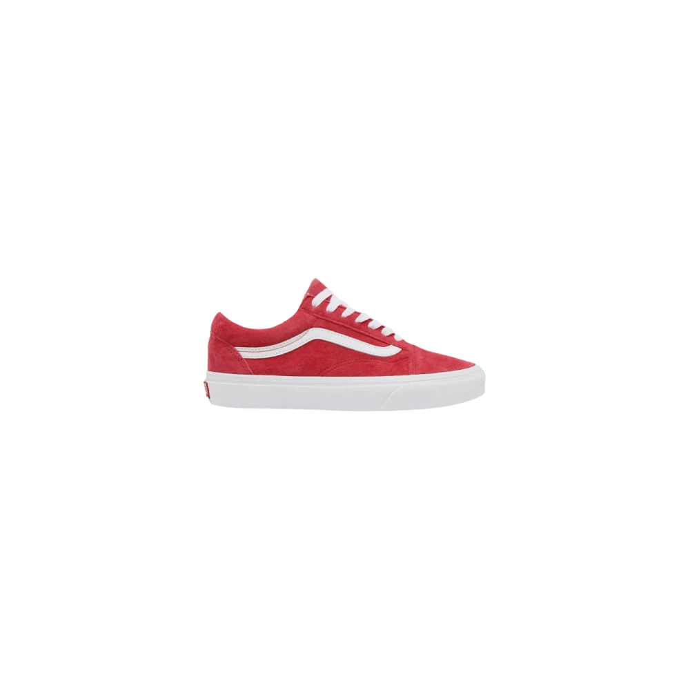 Vans Men's Pink Low-Top Old Skool Suede Sneakers