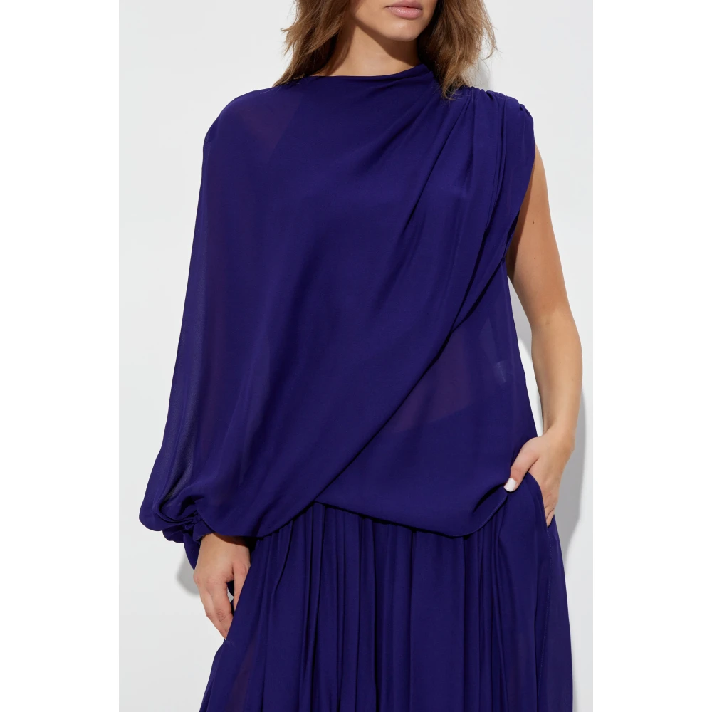 Alaïa Asymmetrische top Purple Dames