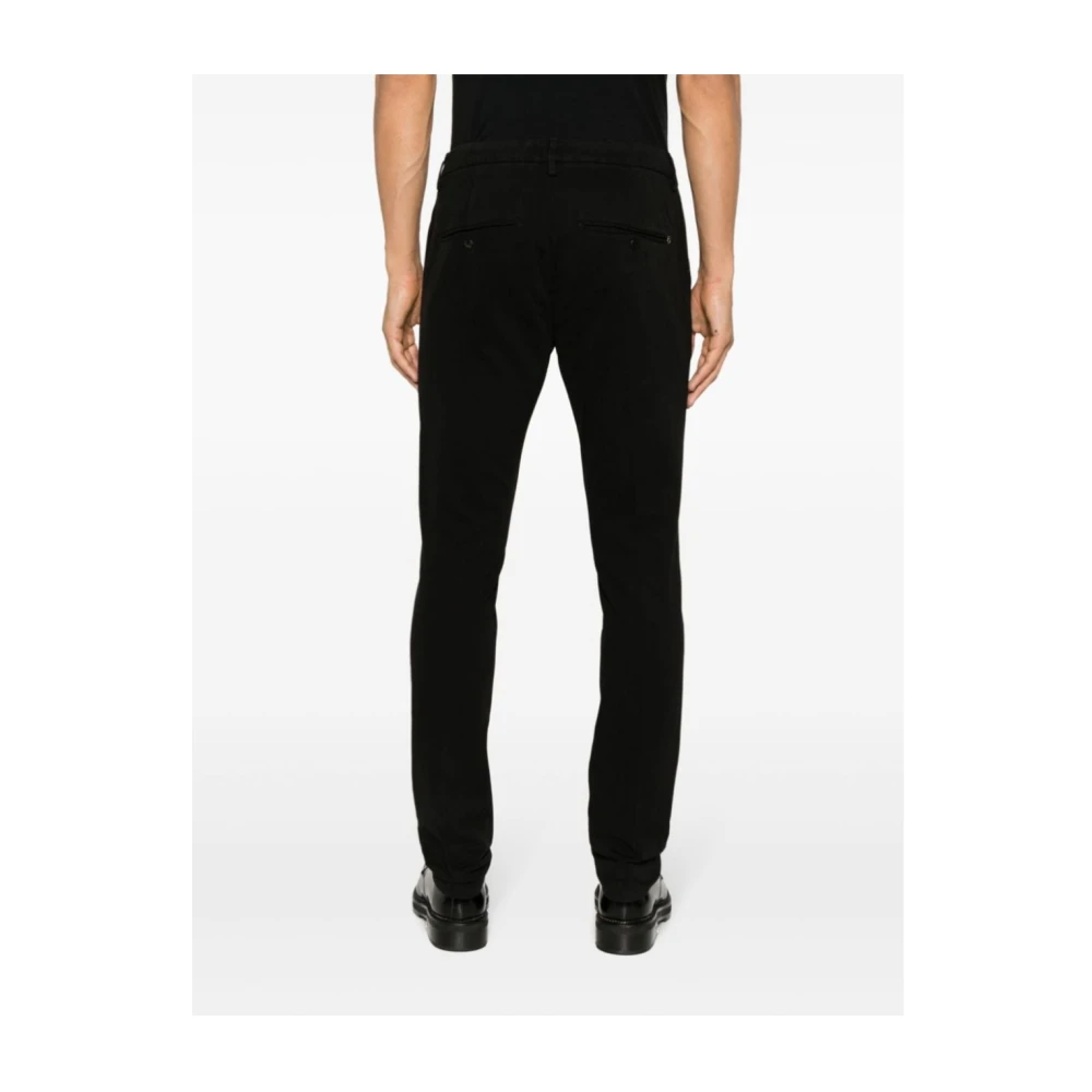 Dondup Chinos Gaubert Stijl Broek Black Heren