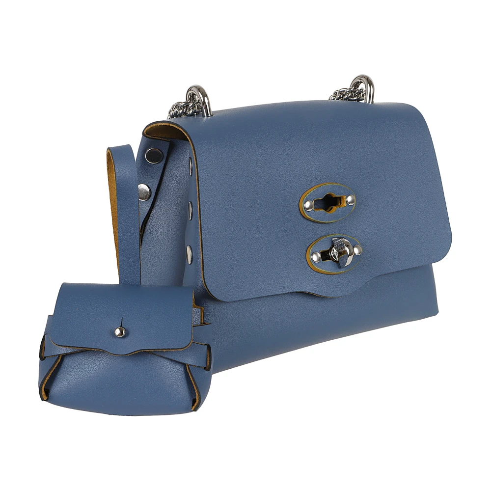 Zanellato Blauwe Schoudertas Modestatement Blue Dames