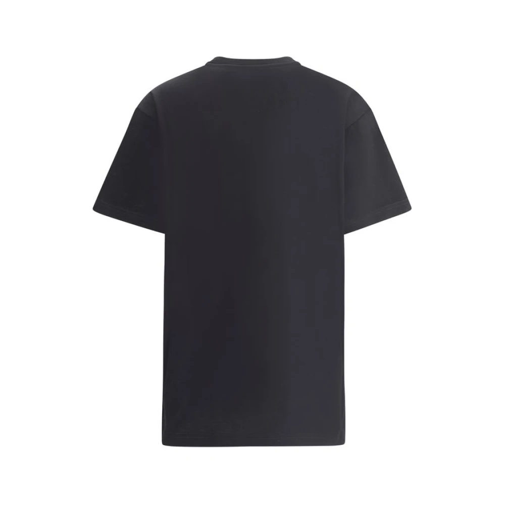 Gucci Maxi Logo Katoenen T-shirt Black Dames