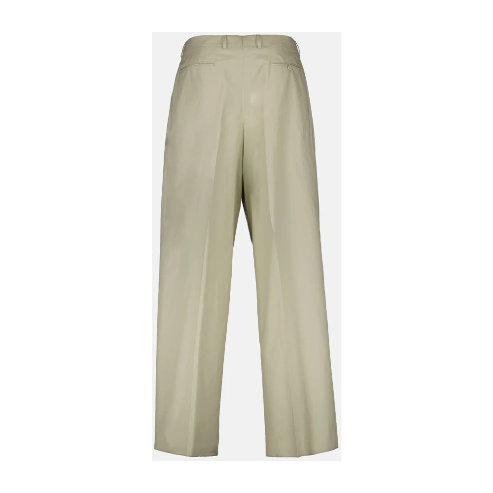 Dior Straight Leg Pants Beige Heren