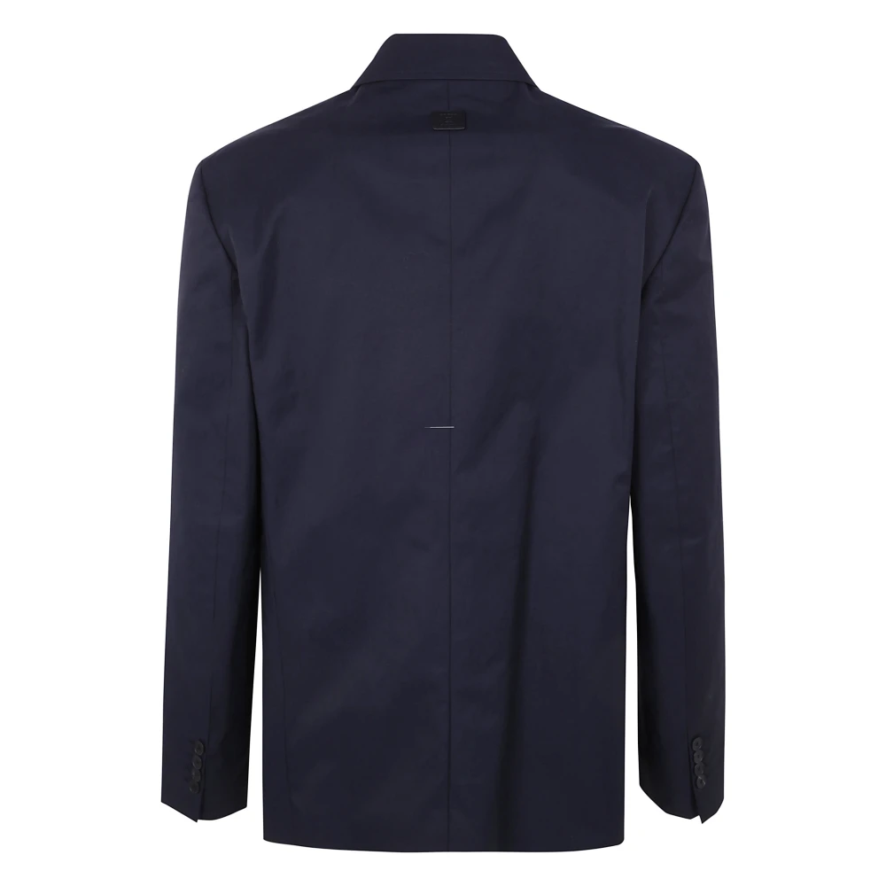Lanvin Casual Denim Jack Blue Heren