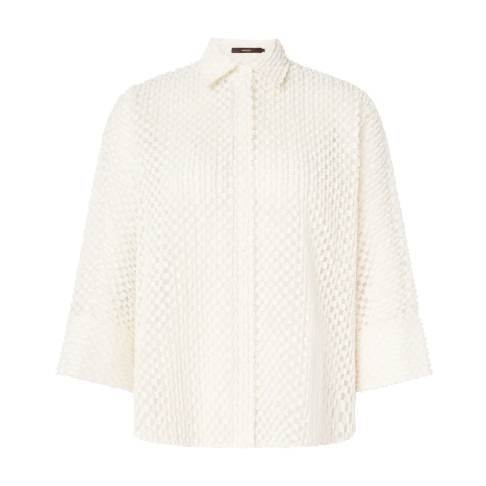 Windsor Beige Lös Passform Blus