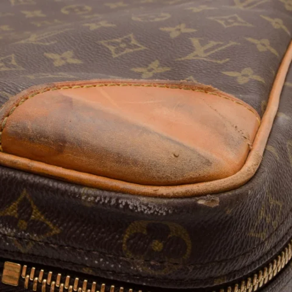 Louis Vuitton Vintage Pre-owned Leather travel-bags Brown Dames