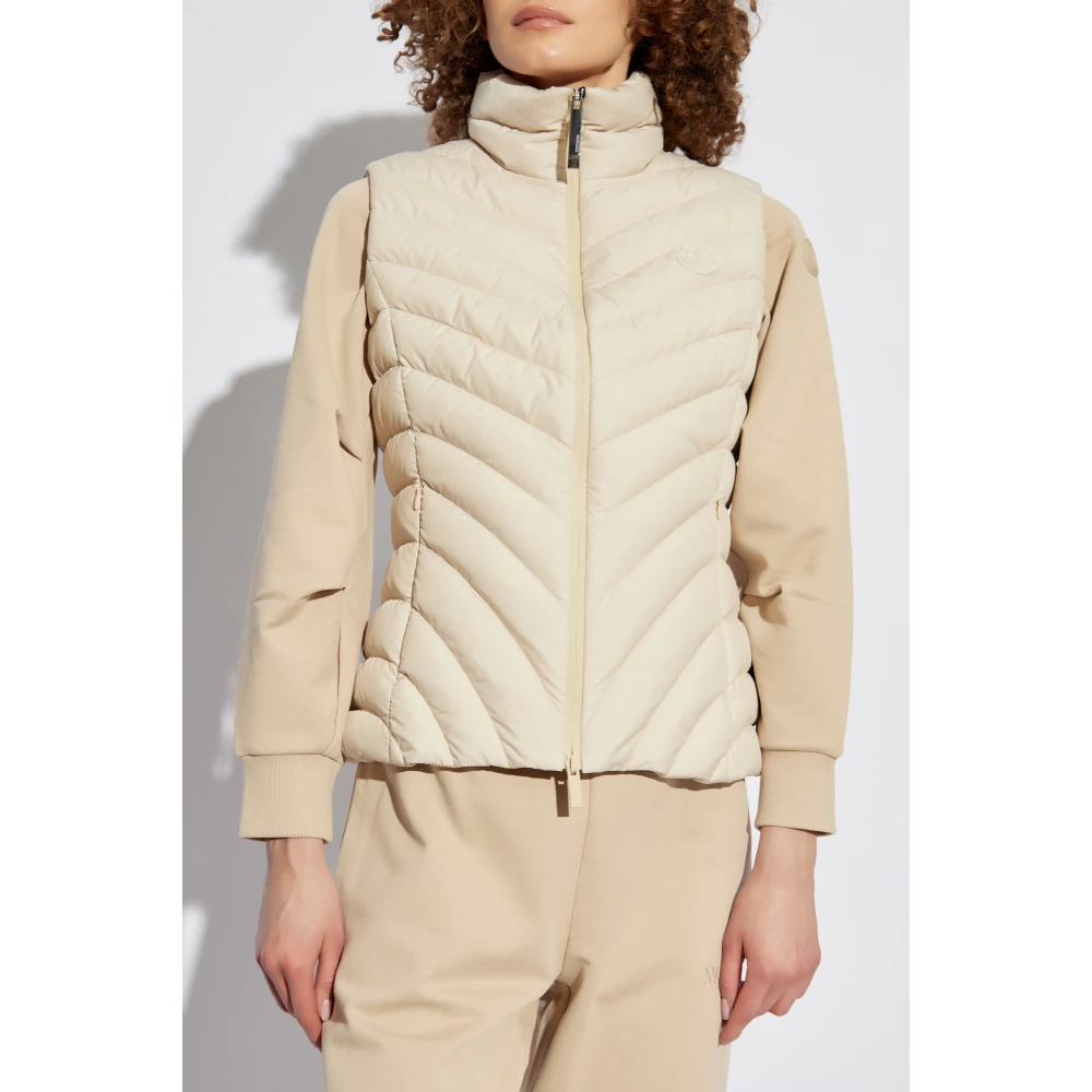 Moncler Donsvest Granes Beige Dames