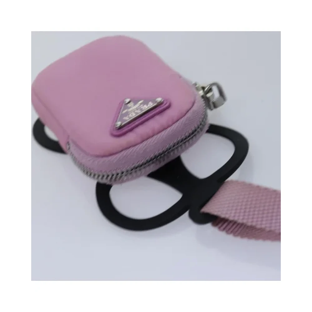 Prada Vintage Pre-owned Nylon prada-bags Pink Dames