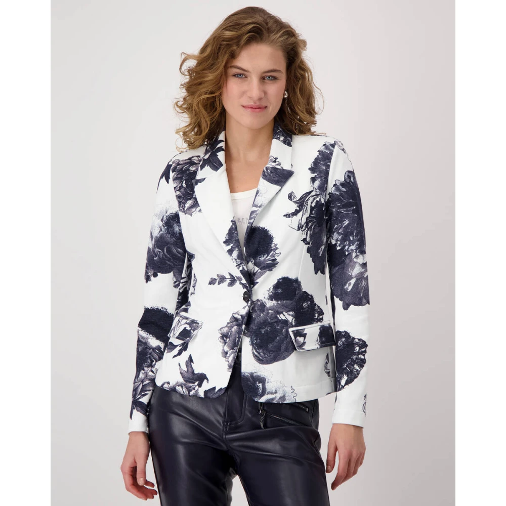 monari Stijlvolle Blazer voor Vrouwen Blue Dames