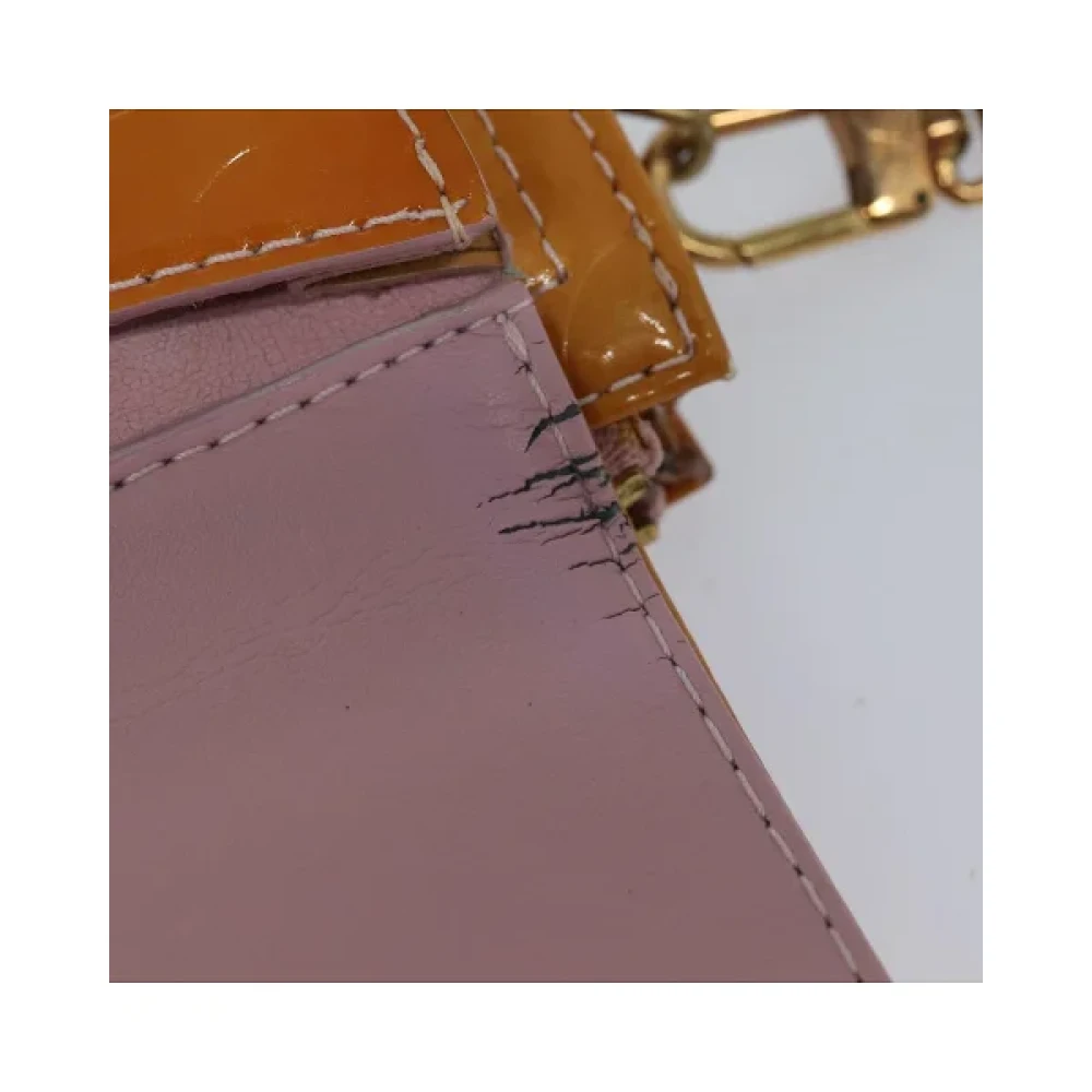 Louis Vuitton Vintage Pre-owned Leather pouches Pink Dames