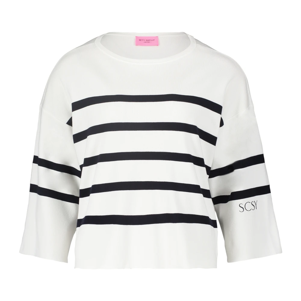 Betty Barclay Gestreepte Fijngebreide Trui Multicolor Dames