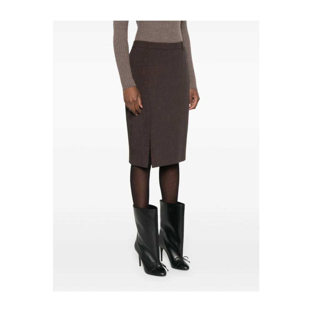 Birgitte Herskind Elegante Toffee Bruine Rok Brown Dames