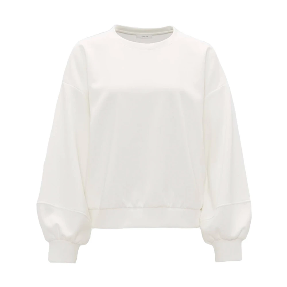 Opus Stijlvolle Sweatshirt Gugi Beige Dames