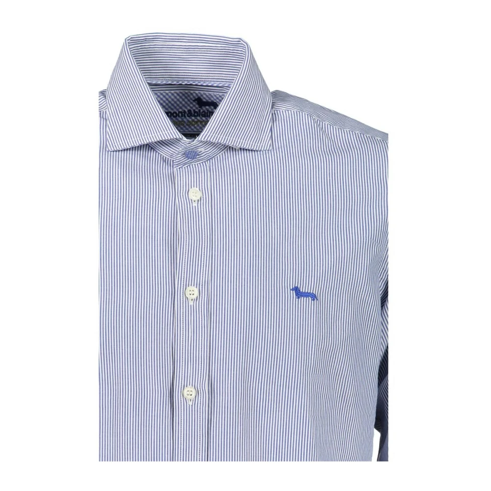 Harmont & Blaine Polo Shirts Blue Heren