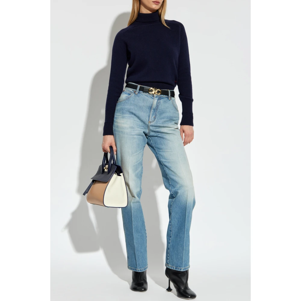 Victoria Beckham Straight-leg jeans Blue Dames