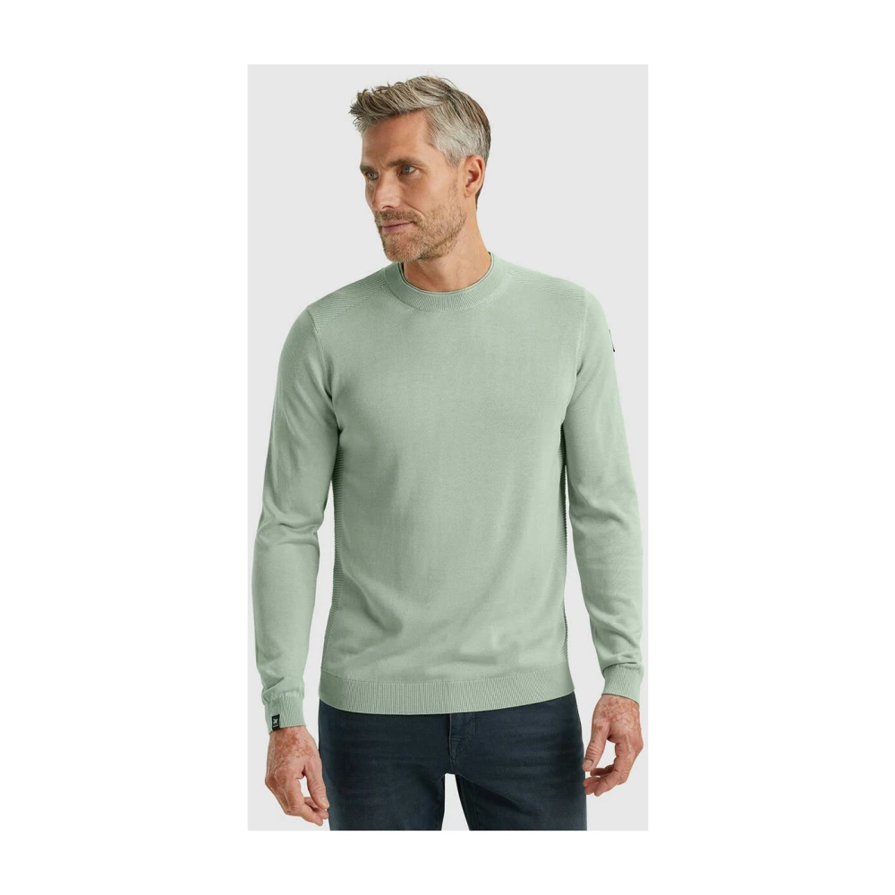 Vanguard Katoen Modal Pullover Green Heren