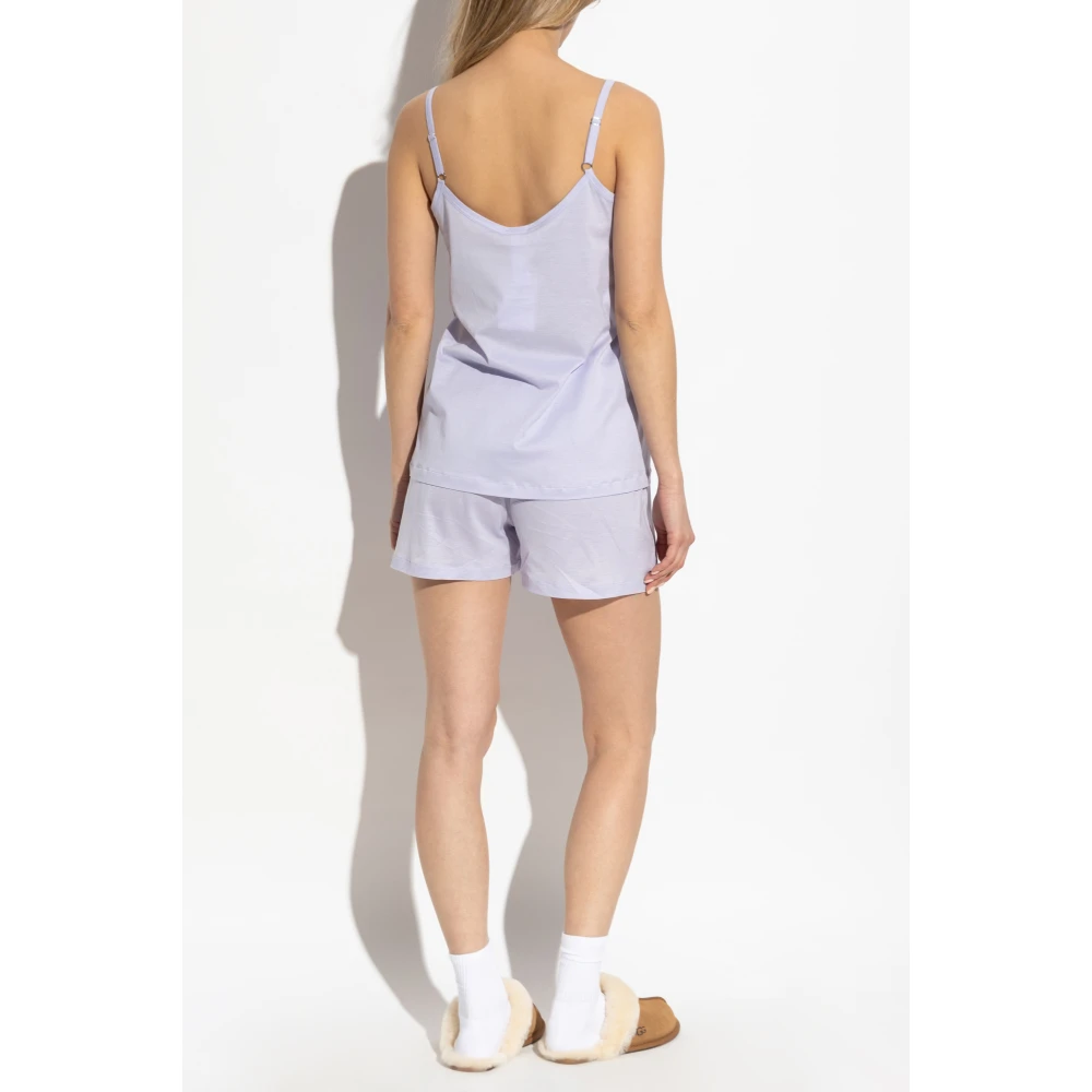 Hanro Pyjama Jullet Purple Dames