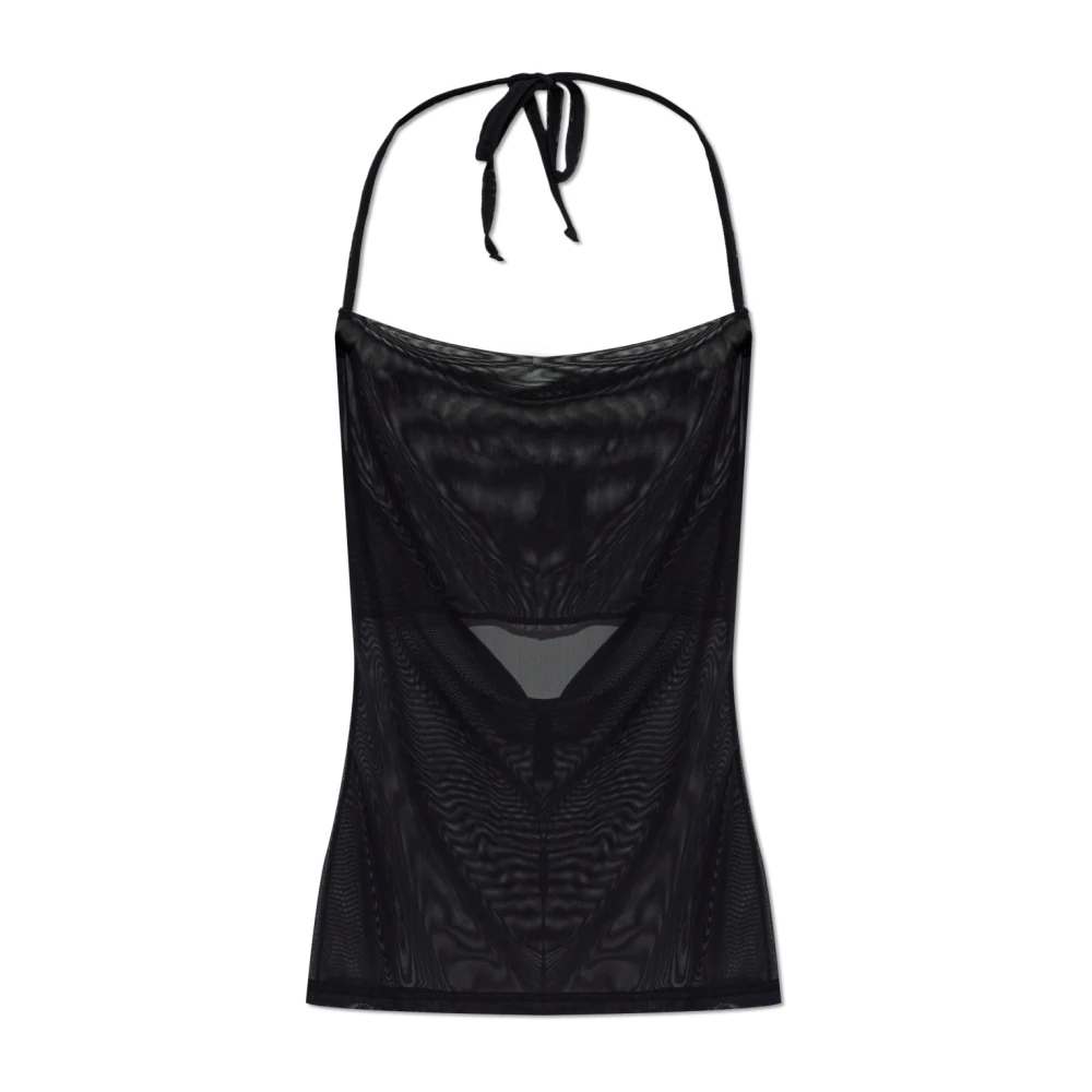 Bond-Eye Top Naomi Cowl Black Dames