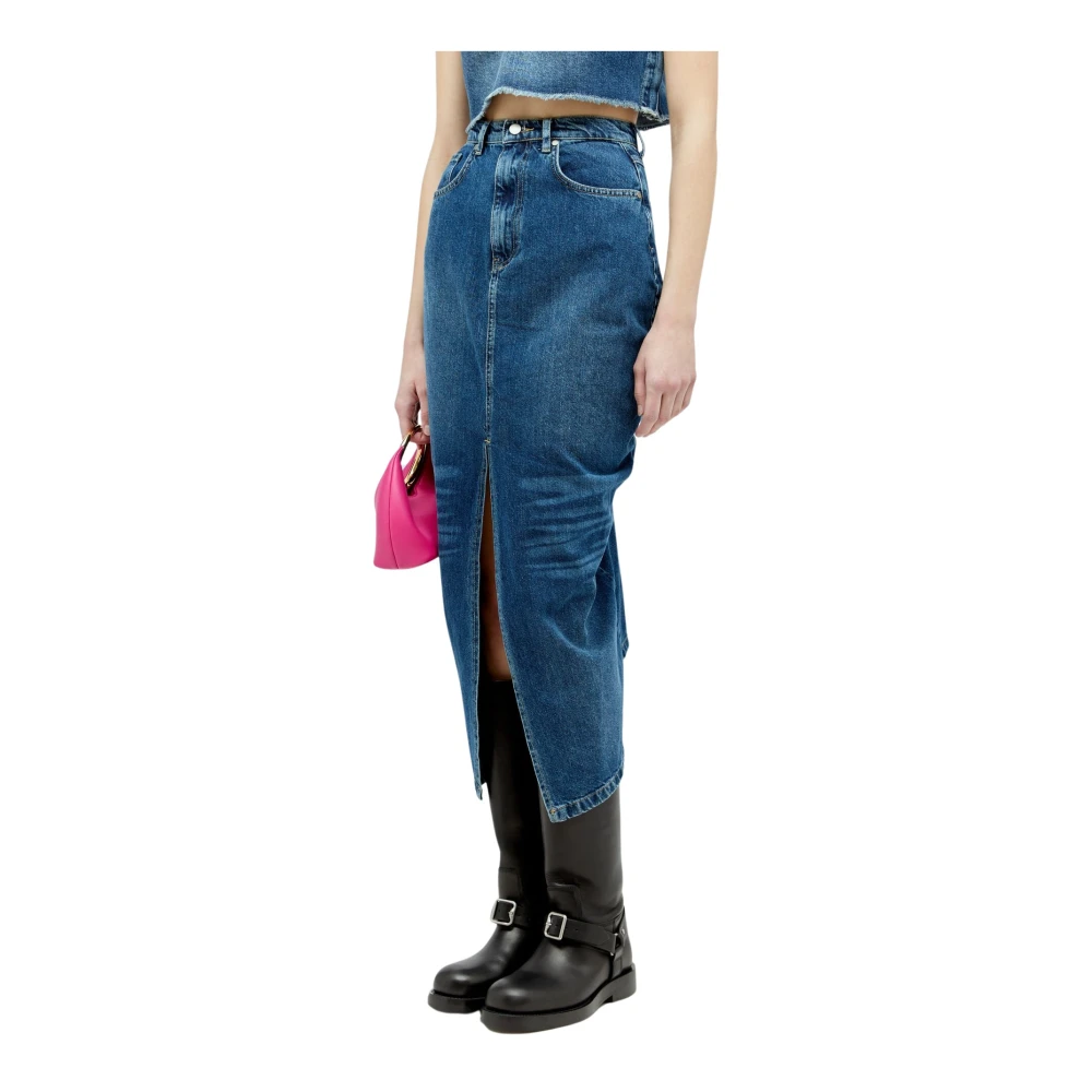 Reward If Found Mermaid Denim Rok Blue Dames