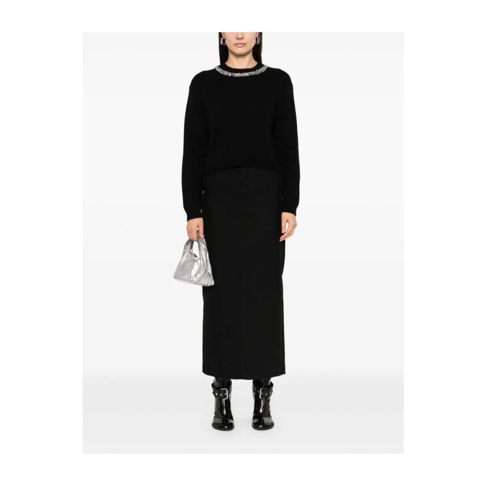 Semicouture Zwarte Sofia Jurk Black Dames