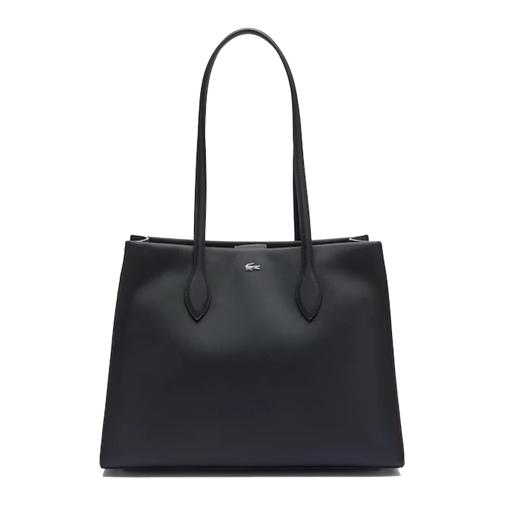 Lacoste Moderne Stadstas met Laptoptas Black Unisex