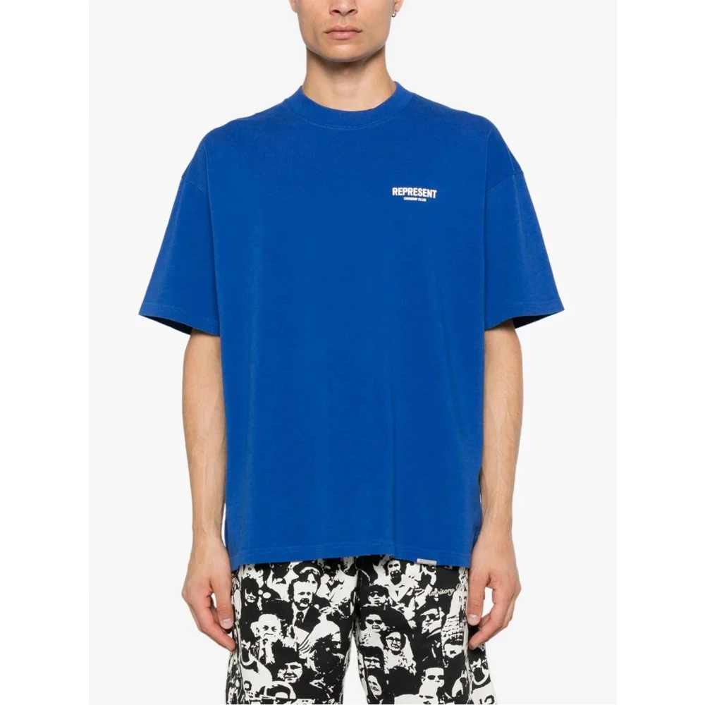 Represent Owner`s Club T-Shirt Blue Heren