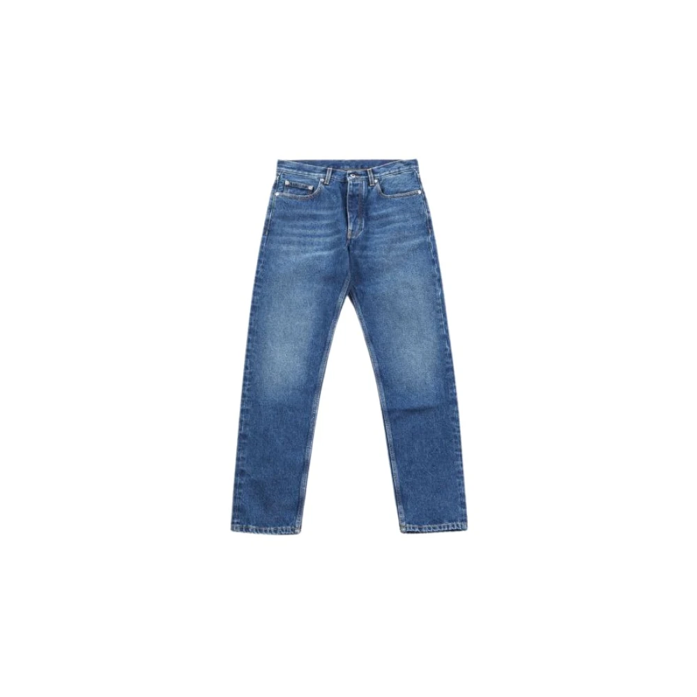 Off White Sliten denim - Färg: Blå Blue, Herr