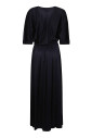 robe-bleue-en-soie-elegante-occasion