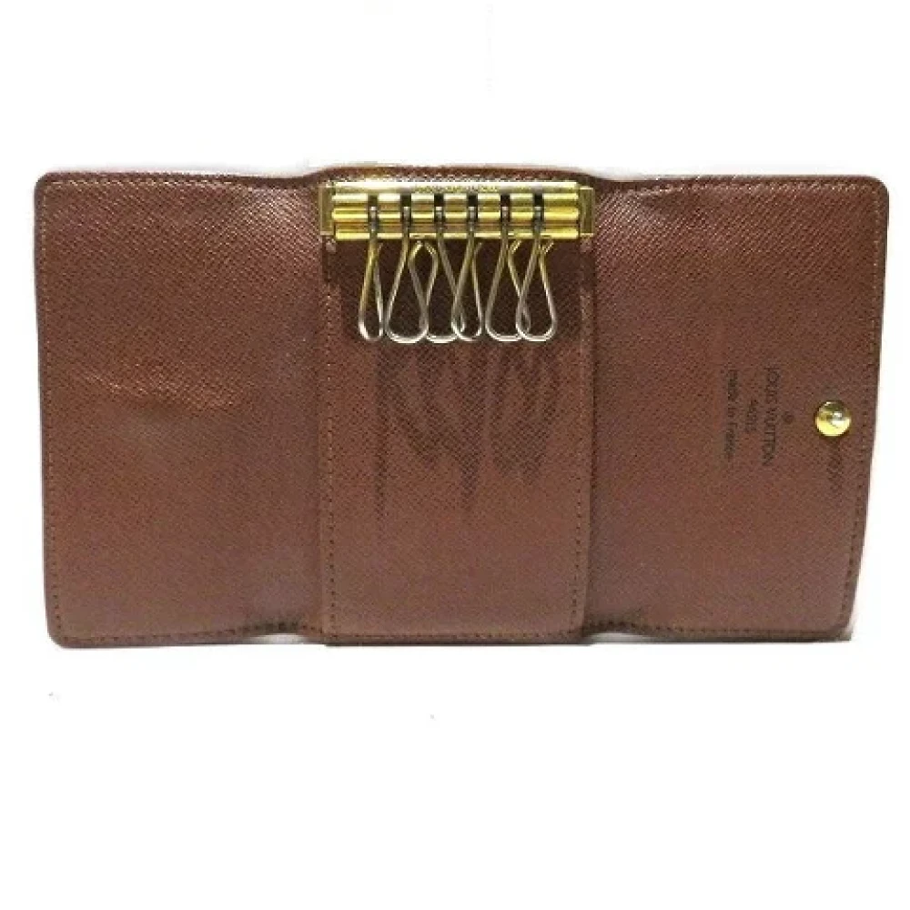 Louis Vuitton Vintage Pre-owned Canvas key-holders Brown Dames