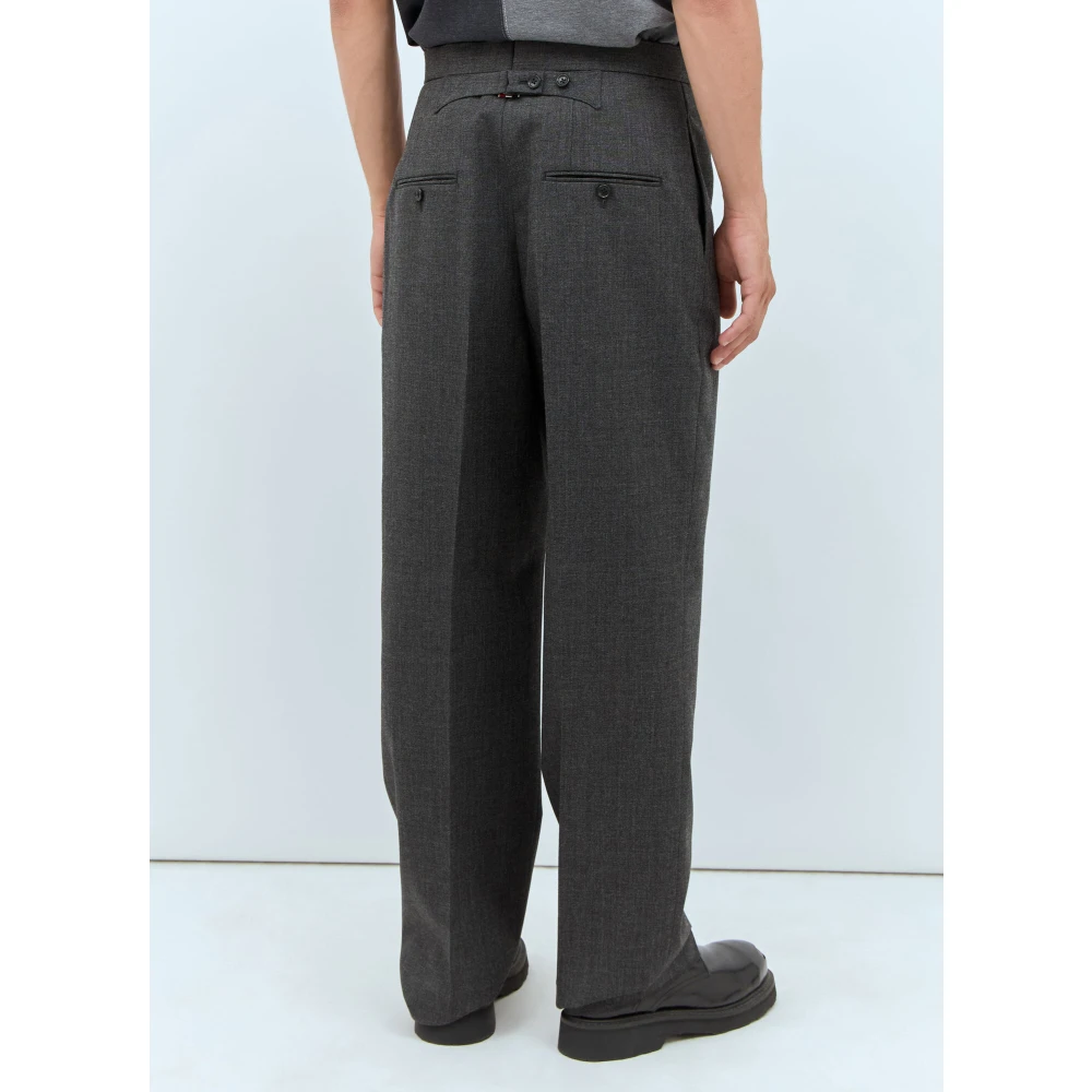 Thom Browne Wollen maatwerkbroek Gray Heren