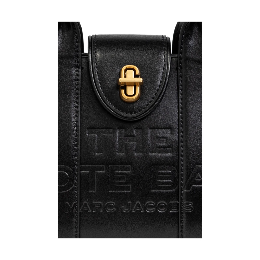 Marc Jacobs The Turnlock Crossbody Tote Tas Black Dames