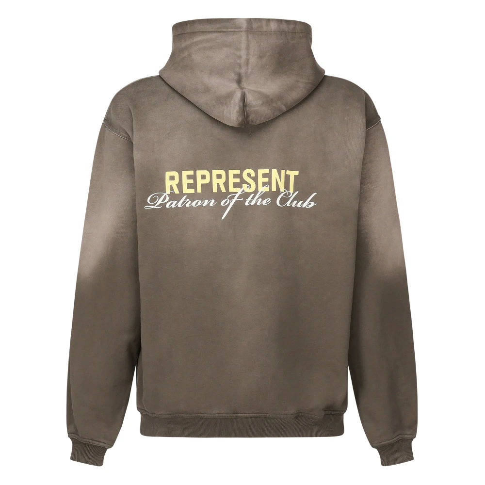 Represent Olijfgroene Hoodie Green Heren