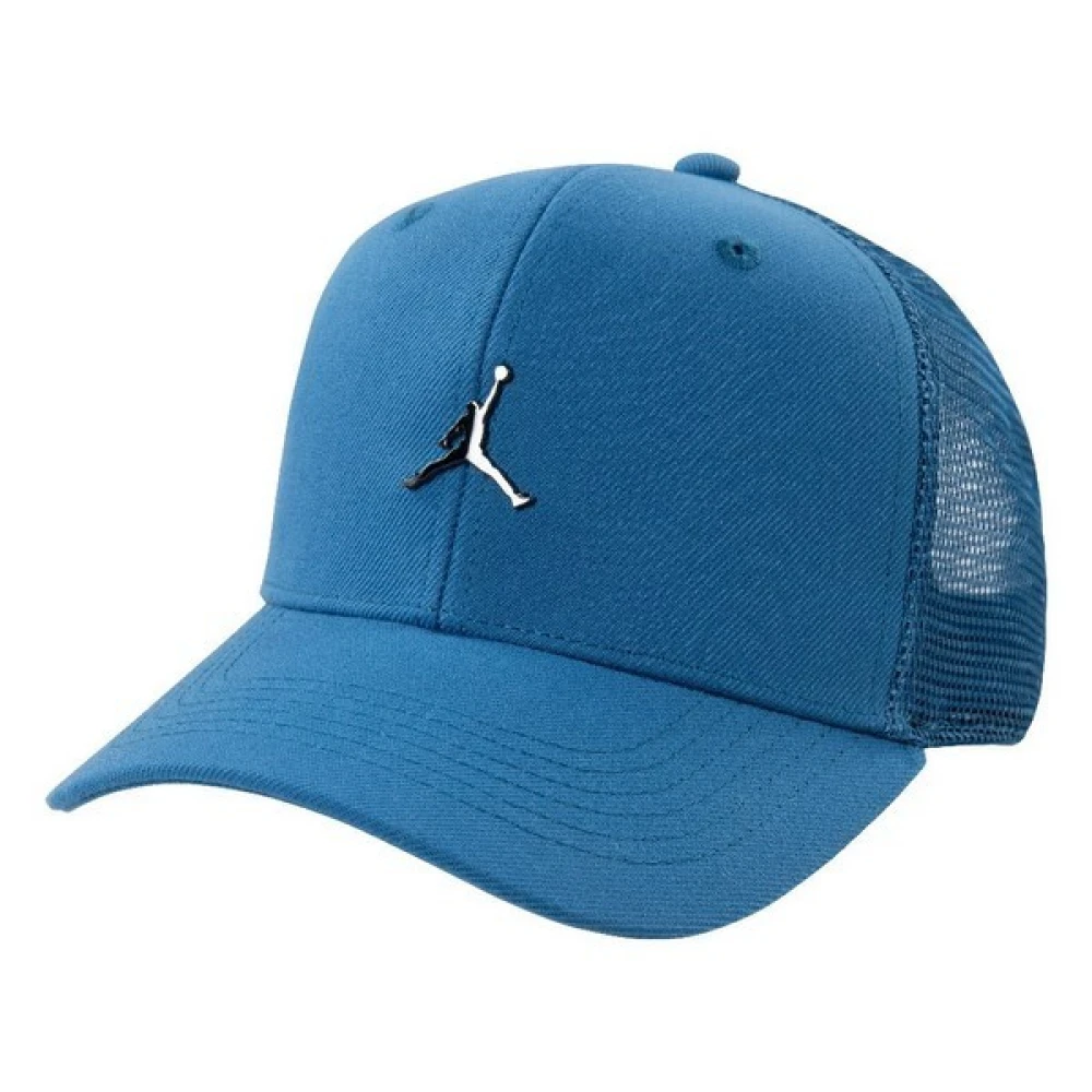 Jordan Blauwe metalen jumpman trucker pet Blue Heren