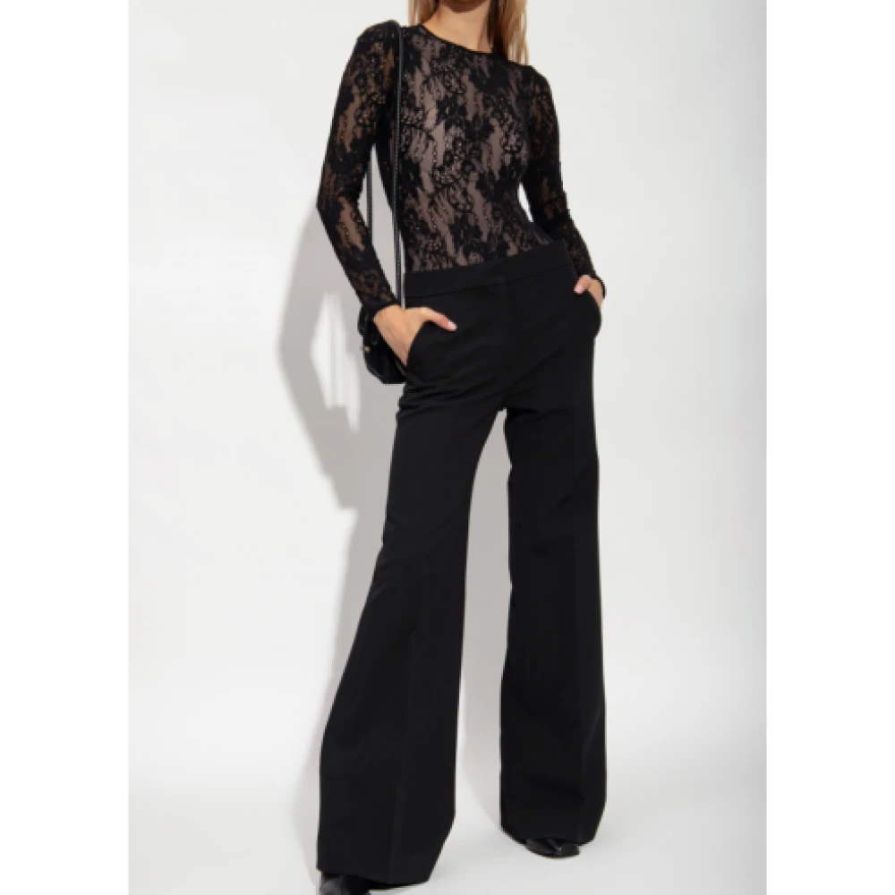Zimmermann Kant Zwart Top Parijs Mode Luxe Black Dames