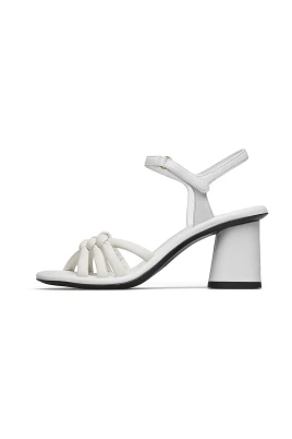 Knotted Straps Nappa Sandals
