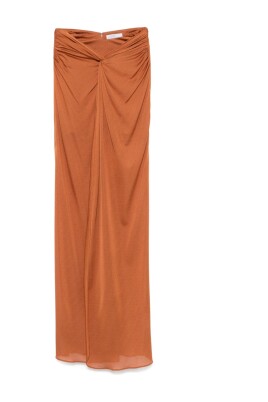 burnt-orange-long-ruffle-skirt