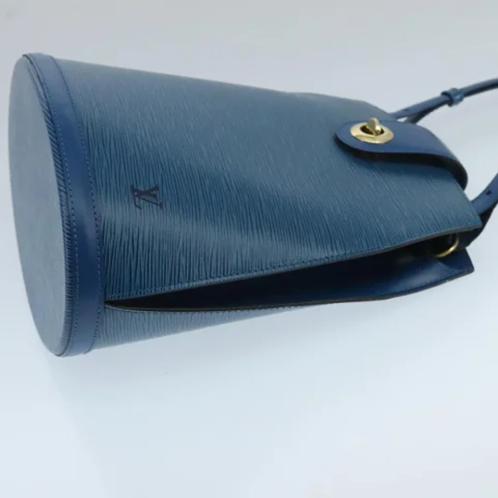Louis Vuitton Vintage Pre-owned Leather handbags Blue Dames