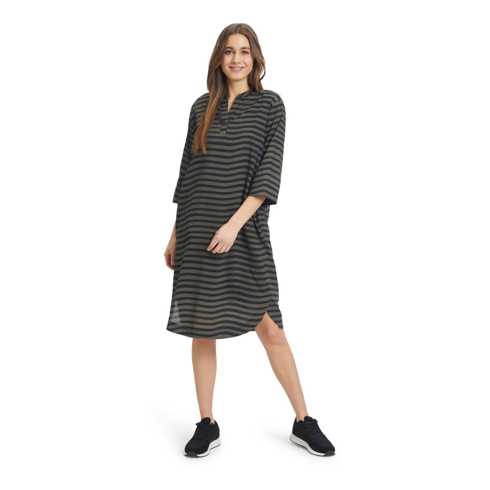 Betty & Co Grafisch Print Casual Jurk Multicolor Dames